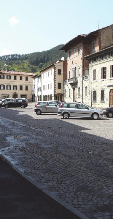 Bagno e Bagno di Romagna, sia per la possibilità di godimento pubblico delle numerose visuali panoramiche che intrecciandosi reciprocamente, permettono di osservare i centri abitati sullo sfondo