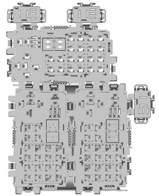 Fusibili Station Wagon E75526 Fusibile FA1 FA2 Amperaggio 25 25 Circuito protetto Modulo portiera (anteriore sinistra) (sollevamento/ abbassamento cristallo, chiusura centralizzata,