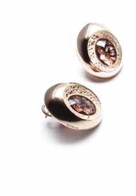 COD. J977 [misure 14/16/18] Anello in argento 925 dettaglio OVALE con finitura in oro rosé