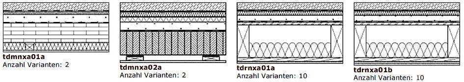 = 48dB R w =60dB L nw =41-50dB R w =65-70dB L nw =41-50dB