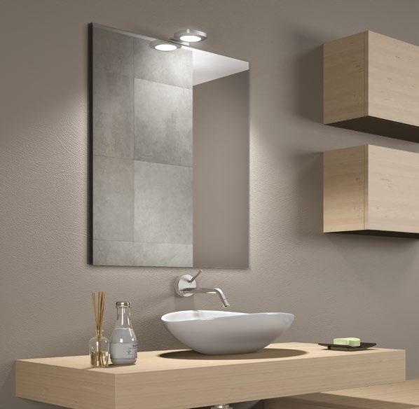 30 CLOUD M12 CLOUD M12 design DOMUS Line Applique per specchiera da bagno per illuminazione di accento Materiali: lega metallica