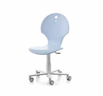 Ergonomic swivel chair in polypropylene CSD 5910 FINITURE / FINISHES CASTELLI, SOPPALCHI E