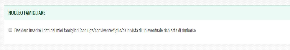 5. Completare i dati relativi alla Residenza 6. Completare i dati relativi ai Contatti, avendo cura di inserire l email personale (N.B.