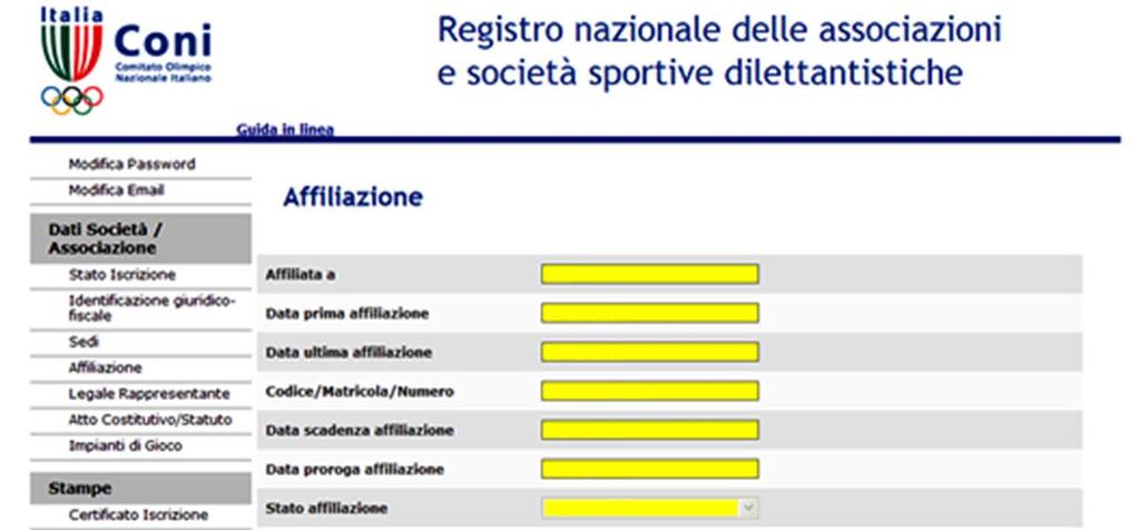 L iscrizione scaduta è contrassegnata dal codice