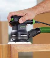 pari quasi al 100 %. L unità mobile d aspirazione Festool si collega direttamente senza adattatori. 07 08 09 10 11 12 200 W Nr. giri mov.