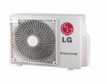 condizionamento LG ELECTRONICS MONOSPLIT INVERTER POMPA DI CALORE SISTEMI CANALIZZABILI ALTA PREVALENZA R410A Filtro lavabile - Regolazione lineare