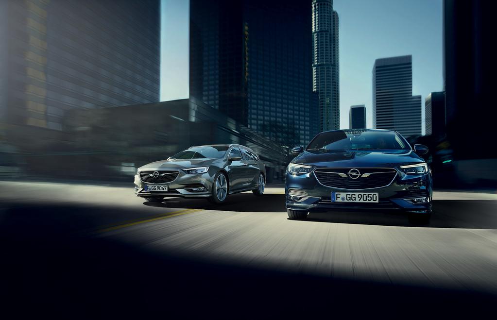 Sports Tourer e Grand Sport È ORA DI NUOVI LEADER. Nuova Opel Insignia si pone al vertice della categoria, grazie ad una gamma unica di innovazioni premium.