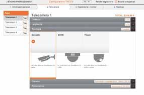 Sensore: 1/3 CMOS 1099 Sensibilità: 0 lux con IR ON Risoluzione orizzontale: 800 linee TV Portata LED IR: 15 m, (45 )