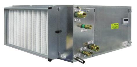 RAFFRESCAMENTO DEUMIDIFICATORE A CONTROSOFFITTO ENERGY E38 Fig. 1 Fig. 1 Schema di funzionamento Il deumidificatore Energy E38 è una macchina a ciclo frigorifero concepita come componente di impianto.