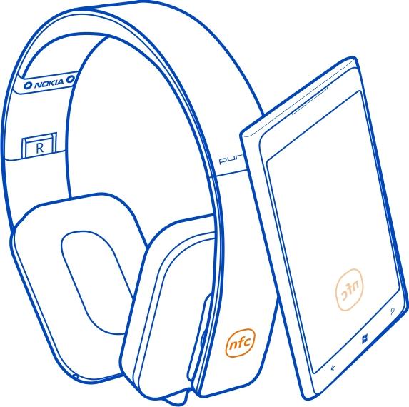 10 Se il dispositivo non supporta la funzione NFC, associare l'auricolare manualmente. Associazione e connessione tramite Bluetooth 1 Verificare che l'auricolare sia spento.