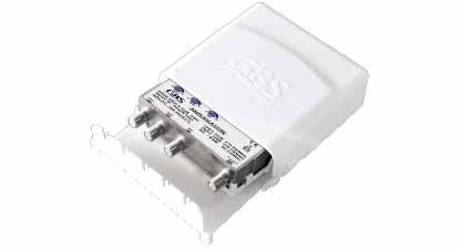 TW-900 7,90 Amplificatore 4 Transistor Ingressi regolabili Uscite con attacco F Bande: UHF 0dB / UHF 0dB / VHF db cod.