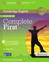 Esami B2 Objective First Fourth edition Annette Capel e Wendy Sharp Objective First è il corso che consente una preparazione approfondita e sistematica all esame Cambridge English: First.