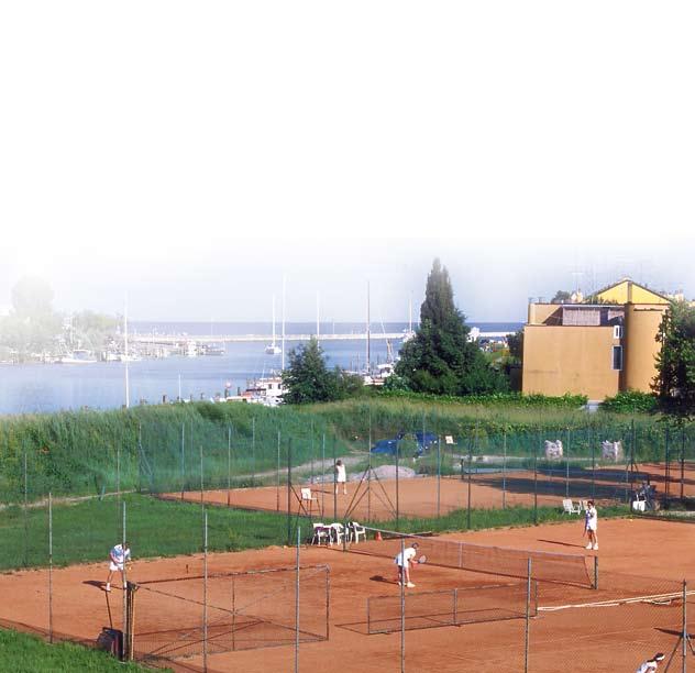 tennis impianti complementari L offerta pubblica di impianti sportivi si somma all offerta privata, in particolar modo per quanto riguarda i campi da tennis all aperto, utilizzati durante l estate