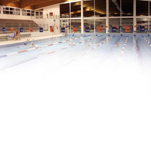 PISCINA COMUNALE Capienza: 300 posti STADIO COMUNALE Giovanni Chiggiato Capienza: circa 2000 persone i grandi impianti La nuova piscina comunale coperta inaugurata nel 2006 ha permesso di completare