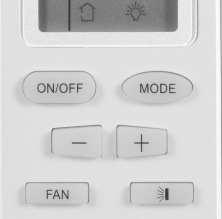 remote control: in this way the customer can choose to control with the I.R. remote control several units or to have one I.R. remote per each unit.
