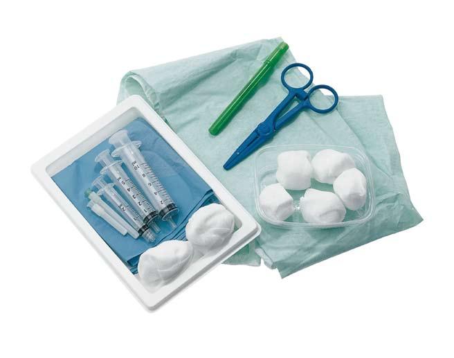 18 ARROW SELECT KITS E SET DI BASE SET DI BASE Il set di base sterile contiene l attrezzatura di base per ogni anestesia regionale.