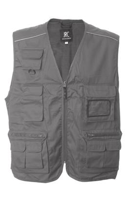 New Safari MULTIPOCKETS WAISTCOAT POLYESTER/COTTON GILET