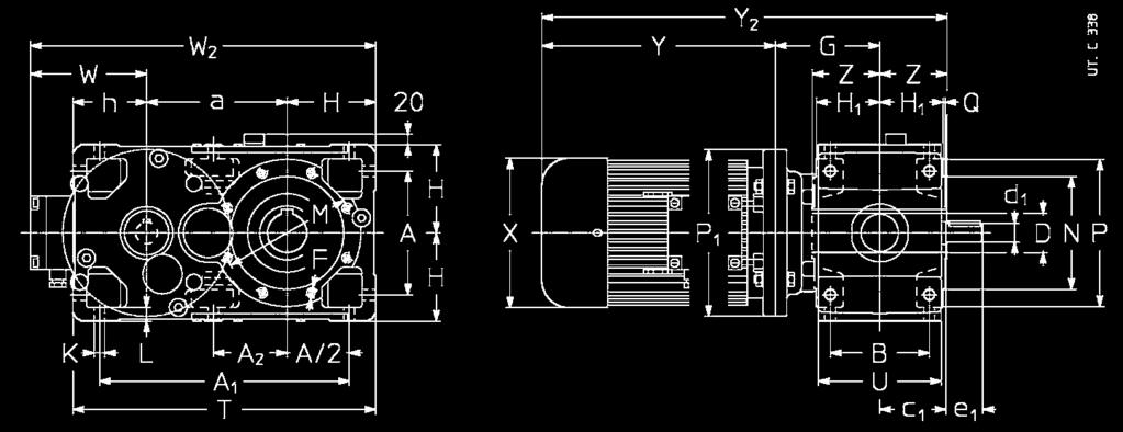 motor B5 2I 3I 2) Q U 3) 3) 3) 140 100 240 212 427 127 162 107 70 28 60 24 50 6) 134 150 103,5 125 18 23 265 230 300 515 125 250 207 343 419 602 678 164 554 139 146 112 4 201 250 207 343 445 602 704