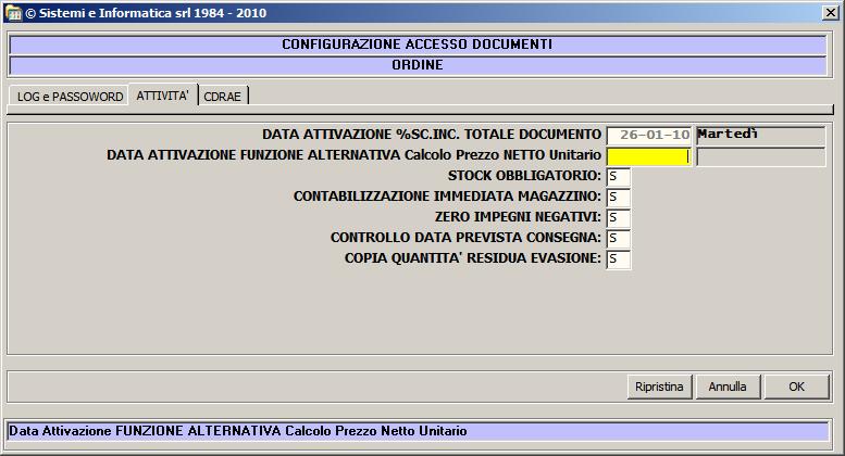 riconoscere tutti i documenti (soprattutto documenti fattura, note accredito, note addebito e tutti gli altri tipi di documenti ordini ecc.