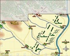 La mappa per lo schieramento alternativo Scenario alternativo 2 L esercito alleato di soccorso a Vienna non ebbe tempo di effettuare un adeguata ricognizione delle colline e dei boschi a nord della