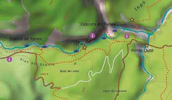 possibilità di improvvise onde di piena e i periodi invernali, che presentano dei tratti ghiacciati proprio in corrispondenza di alcuni punti esposti.