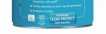 PITTURE - Pitture per pavimento 37 LINEA SUOLO SMALTO PER PAVIMENTO INTERNO - ESTERNO Smalto inodore a base di resina acrilica adatta ai pavimenti interni e esterni.