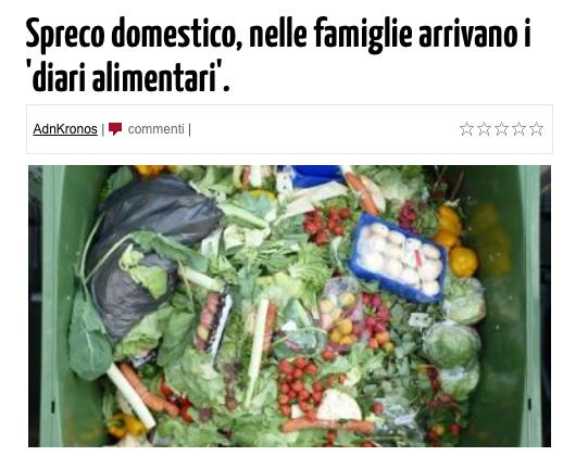 Roma, 6 mar. - (AdnKronos) - Lo spreco alimentare in Italia vale quasi 16 miliardi annui (dati Waste Watcher), ovvero l 1% del Pil.
