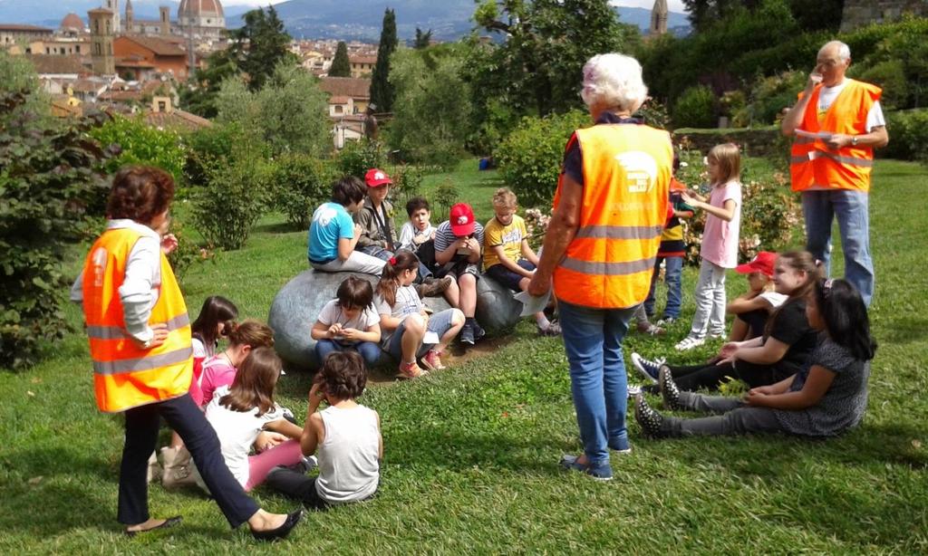 ANGIOLETTI DEL BELLO / I NOSTRI NUMERI: Abbiamo coinvolto: 5 scuole all interno del Progetto del Comune di Firenze Chiavi