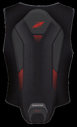 Introduction Soft Active Vest is a 100% made in Italy back protector made by precious materials and by special textiles like S.R.T.