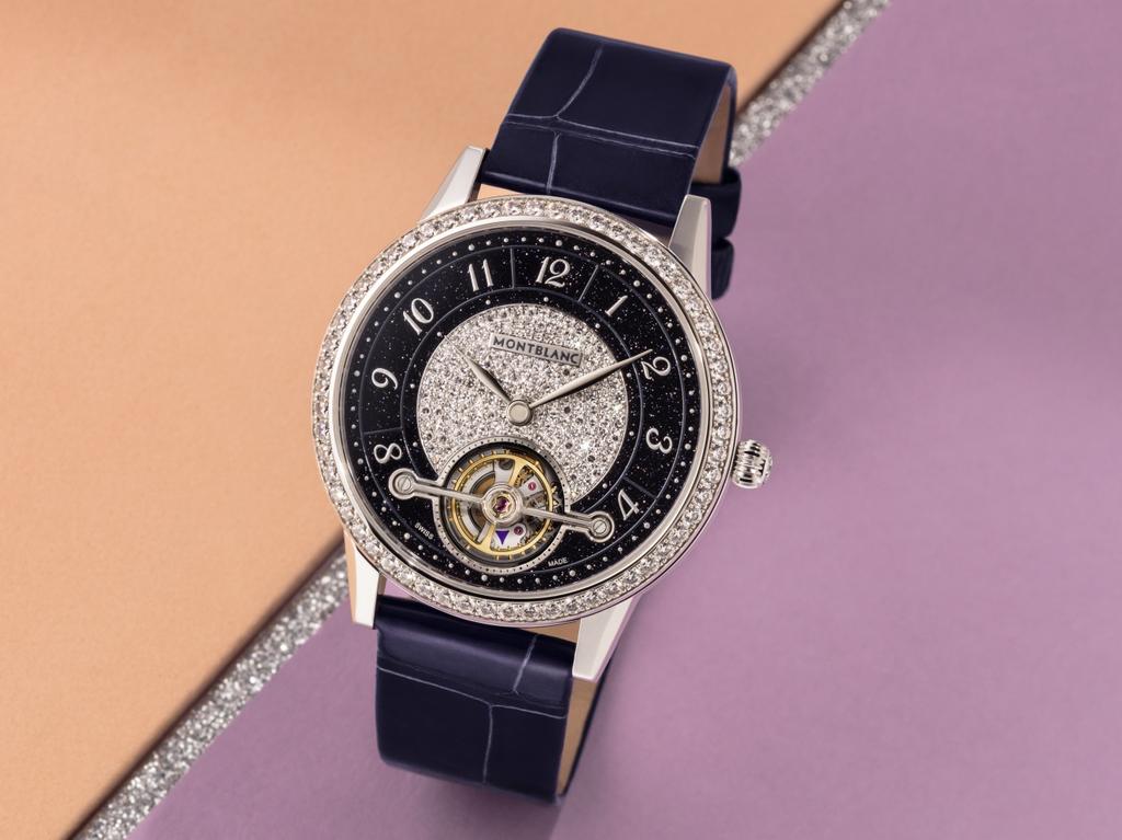 68 / 69 Montblanc Bohème ExoTourbillon Slim Edizione Limitata La massima precisione orologiera si unisce allo splendore femminile in questo segnatempo ricco di raffinati contrasti.