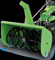 Two wheel tractors Maximum flexibility on all