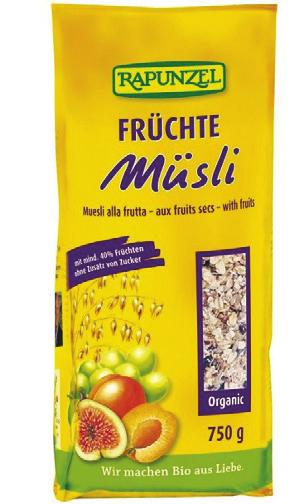 17,93 /kg MUESLI ALLA FRUTTA cod.