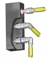 aratteristiche Tecniche / Technical haracteristics FRENH PROFIE N8 & N12 Materiali e omponenti / omponent Parts and Materials 1 Guarnizione O-Ring in FKM 1 FKM O-Ring seal 2 Presa in ottone nichelato