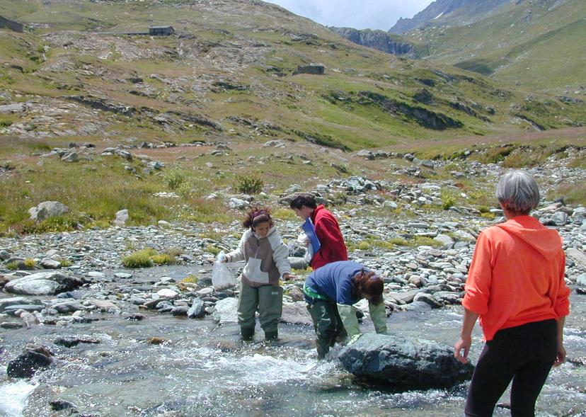 Il rilievo per l applicazione degli Indici Macrofitici 100 m lungo lo sviluppo longitudinale del corso d acqua prevedendo il rilievo delle facies