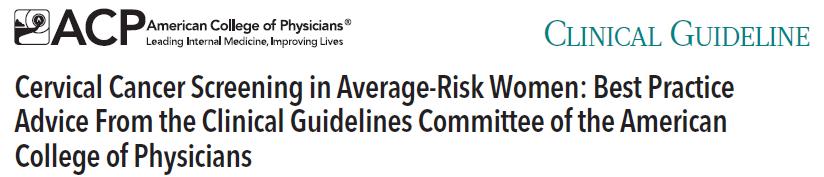 Best Practice Advice 2 and 3 : Clinicians should start screening average-risk women for