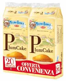 kg PLUM CAKE MULINO BIANCO 2x330 g anziché