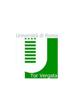 Università degli Studi di Roma Tor Vergata FACOLTA DI MEDICINA e CHIRURGIA MASTER UNIVERSITARIO DI I LIVELLO IN NUTRIZIONE E COSMESI NUTRITION and COSMESIS Modalità didattica in presenza A.A. 2017/2018 Coordinatore: Prof.