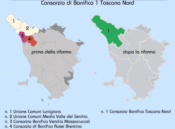 Consorzio di Bonifica n. 1 Toscana Nord Consorzio di Bonifica Auser-Bientina http://www.cbbientina.it/ Consorzio di Bonifica Versilia Massaciuccoli http://www.bonificavm.it/ http://www.bonificavm.it/contributo.