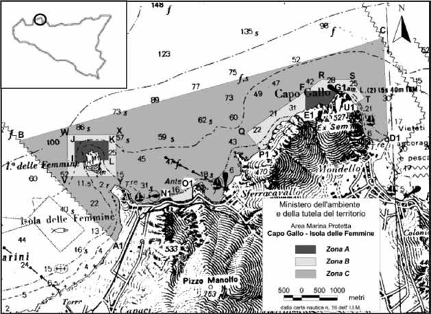 414 F. Pititto, G. Torchia, D. Catalano, R. Greco, P. Pelusi base ultra-corta (Super Short Base Line, SSBL), che fornisce in tempo reale la posizione del ROV impiegato per le indagini visive.