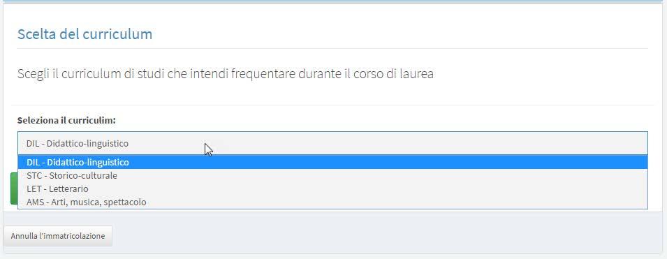 La procedura di immatricolazione è quindi andata a buon fine.