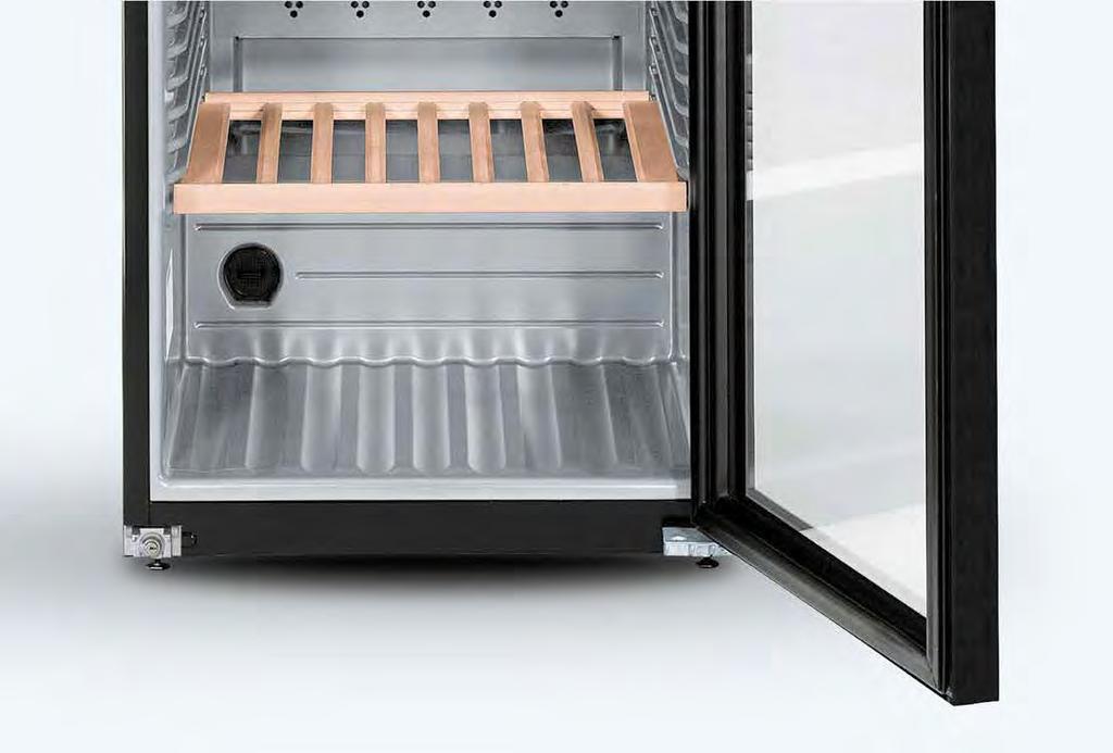 utilizzare tutto il vano del congelatore, è possibile isolare i cassetti che non servono attraverso il pratico separatore di freddo Vario.