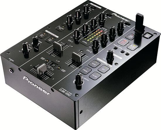 DJM-350 - Mixer a 2 canali con effetti USB record; Gamma di frequenza: 20-20.