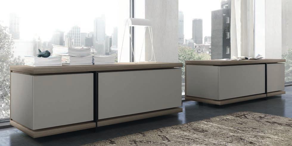 LUCE 2015 Suggestioni Metropolitane MADIE DRAWERS Due madie basse