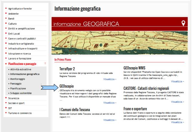 ACQUISIZIONE DATI Geoscopio