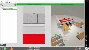 di taglio con sagome ordinate in funzione di disegni sul pannello di origine editor per realizzare Macro di lavorazione MAESTRO CUT UTILITY: