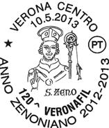 ORARIO: 10/15 Struttura competente: Poste Italiane/Filiale di Verona/Servizio Commerciale/Filatelia Via delle Coste 37138 Verona (tel. 04-59273307) N.