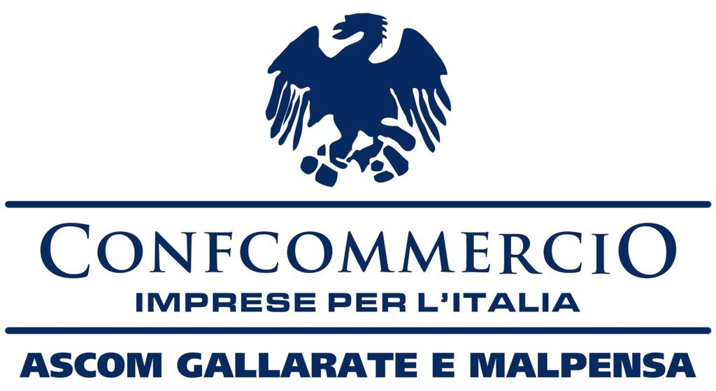 Viale dell Unione Europea nr. 14 Gallarate Telefono 0331.214611 Fax 0331.784691 Convenzioni Confcommercio Nazionale: www.associaticonfcommercio.it Ascom Gallarate e Malpensa: www.