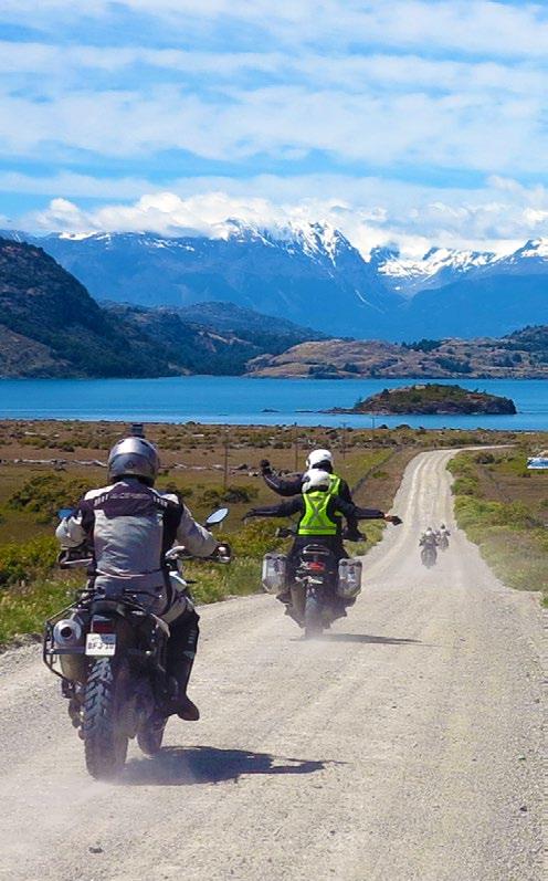 5 31 DICEMBRE da a km PUYUHUAPI COYHAIQUE 230 Lo sterrato ci condurrà lungo le sponde del fiordo e sui tornanti delle montagne piovose della Patagonia cilena.