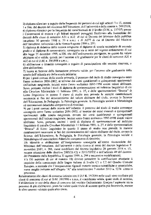 3) diploma rilasciato a seguito della frequenza dei percorsi di cui agli articoli 3 e 15 commi l e 1bis del decreto del ministero dell' istruzione dell'università e della ricerca n.