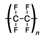 Il politetrafluoroetilene (PTFE) normalmente è più